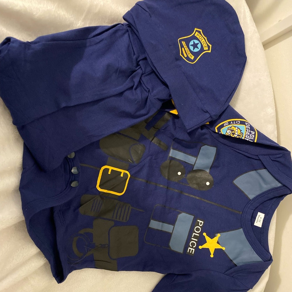 Infant Police Uniform